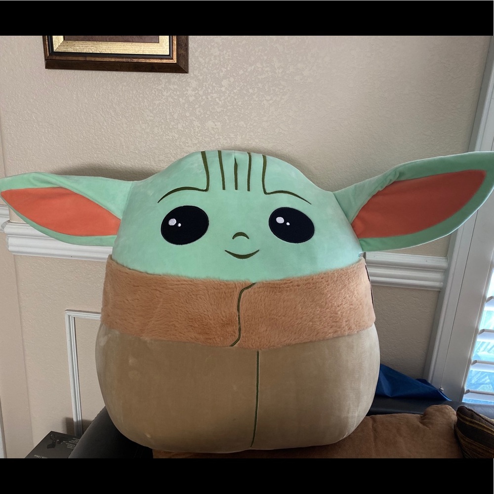 NWT Squishmallow Baby Yoda 20" XL